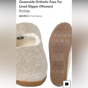 NWT Revitalign Size 6 Slipper